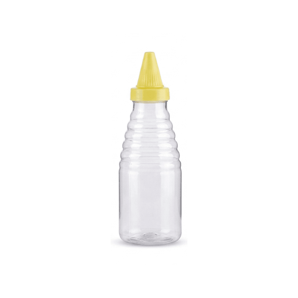 Botella Miel PVC 180cc pico Vertedor