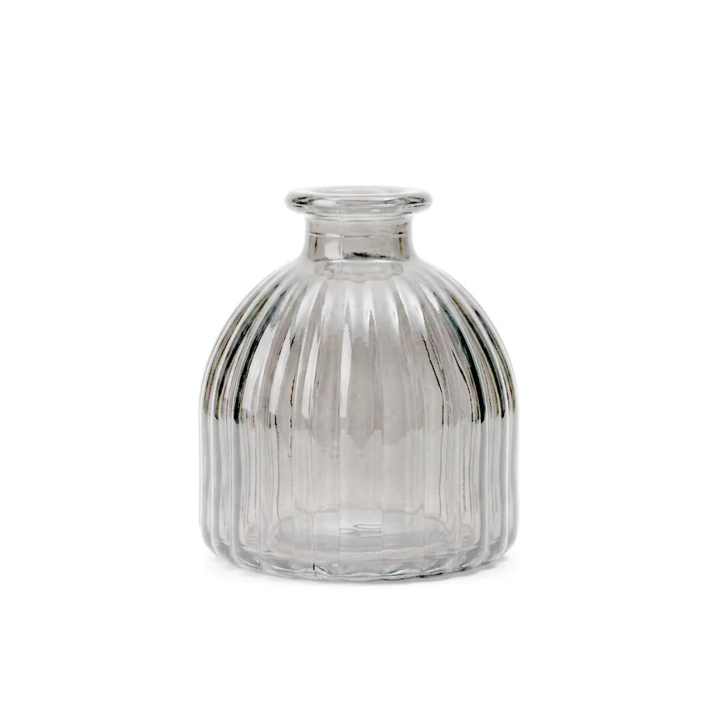 802 Florero/Difu Capilla Rayas Gris